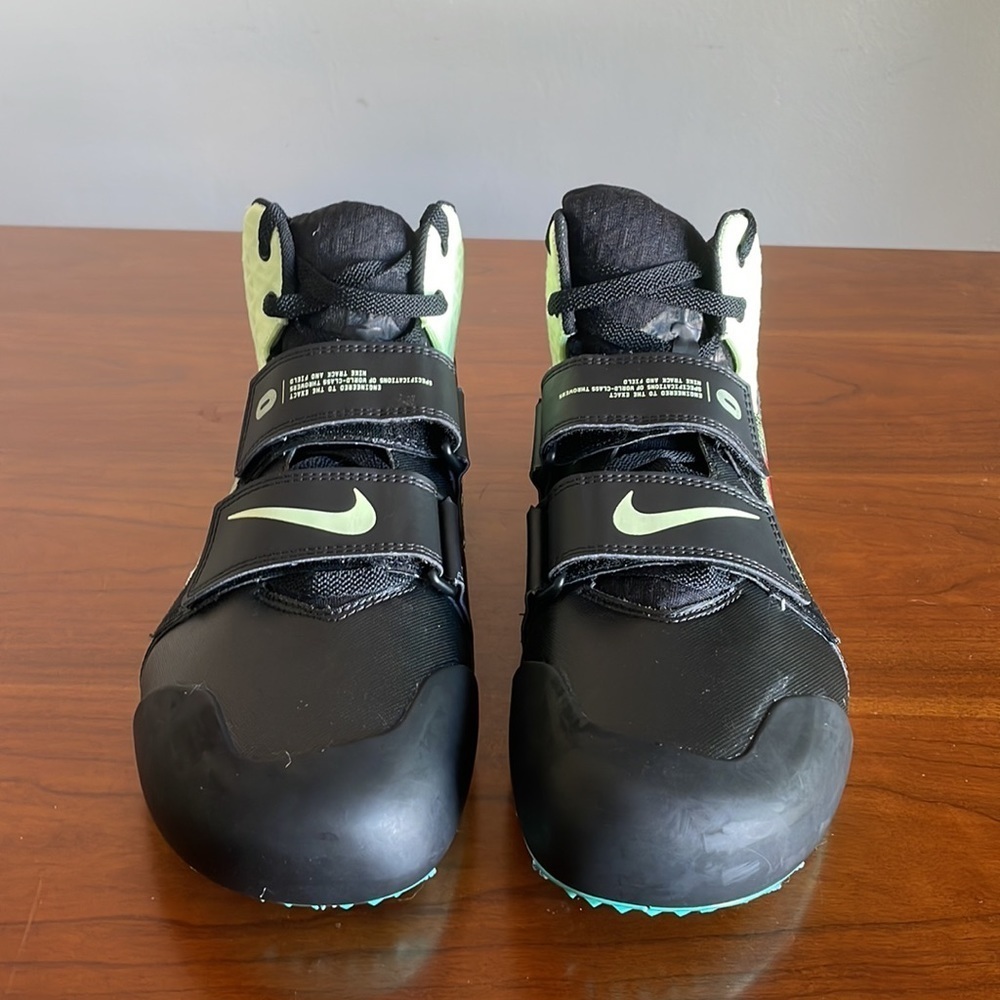 Nike Zoom Javelin Elite 3 Volt Orange Black AJ8119-700 NWOB Size 12.5 - Picture 3 of 5